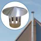 Chimney Cap Round Roof Rain Cap Outdoor Cone Cap Easy Install Fireplace Chimney