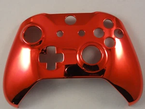 Guscio anteriore rosso cromato per controller Xbox One S - nuovo - modello 1708 - Foto 1 di 3