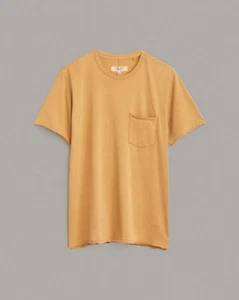 RAG & BONE Miles Principal Jersey T-Shirt mit Tasche, braun, Gr. XS Neu mit Etikett - Bild 1 von 3