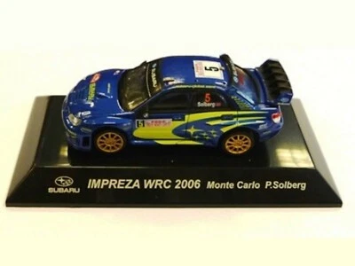 WOW EXTREMADAMENTE RARO Subaru Impreza S12 Solberg M.Carlo 2006 WRC 1:64 CM's Kyosho Foto 1 de 3