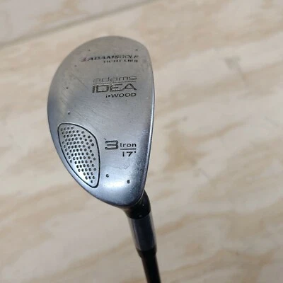 ADAMS IDEA iWOOD 3 IRON 17 DEGREE HYBRID GRAPHITE Shaft Golf Club - Image 1 of 4
