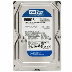 Hard Western Digital Blue 500GB 7200U/Min 16MB SATA III WD5000AAKX - Picture 1 of 2