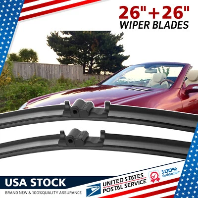 Limpiaparabrisas delantero genuino 26"+26" para Mercedes-Benz E500 2003-2006 Foto 1 de 4