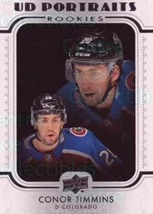 2019-20 Upper Deck UD Portraits #89 Conor Timmins - Picture 1 of 1