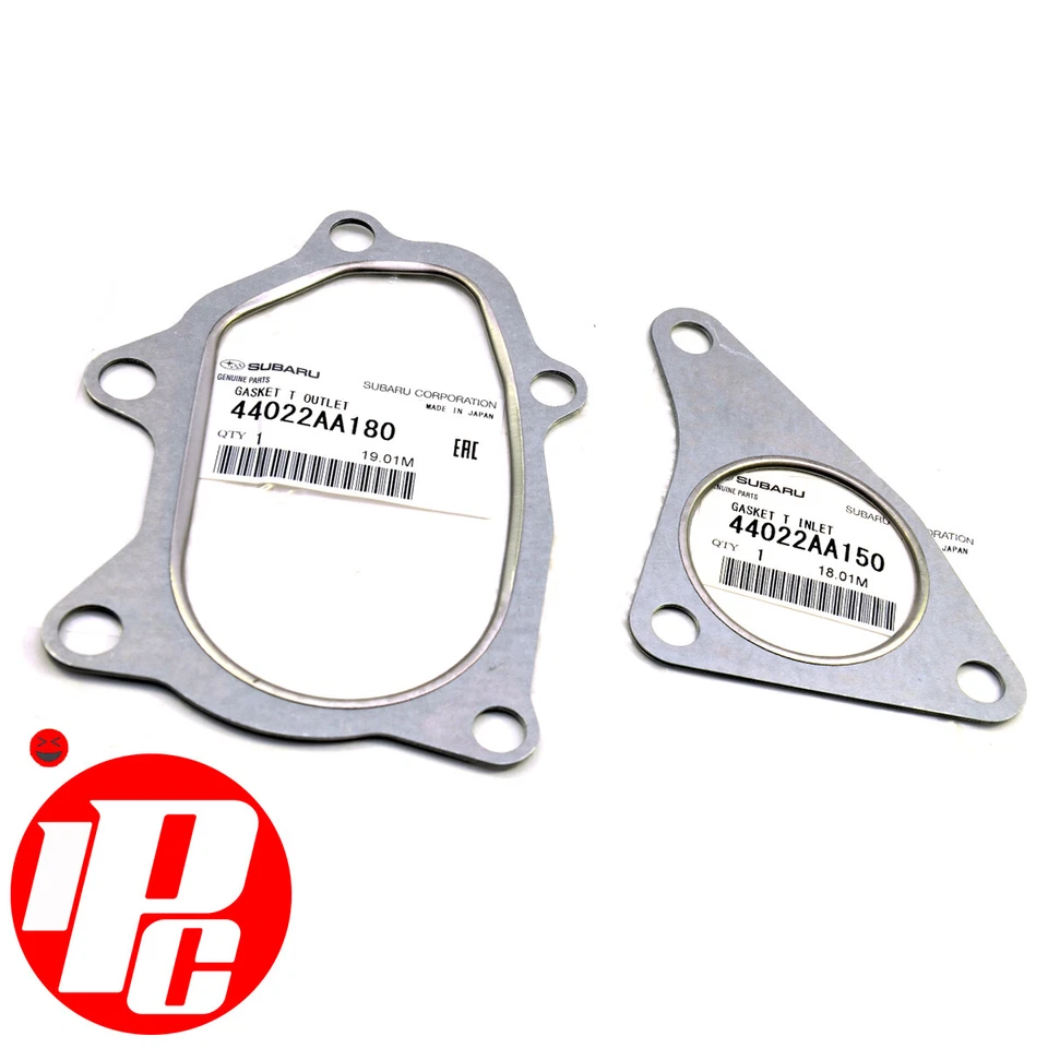 GENUINE Turbo Inlet Outlet Exhaust Gaskets 44022AA180 44022AA150 Fits Impreza - Image 1 of 1