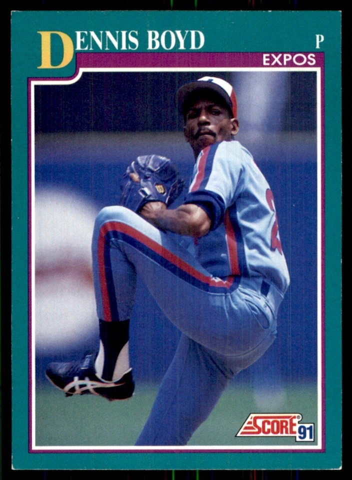 1991 Score Dennis Boyd Montreal Expos #202 - Image 1 of 2