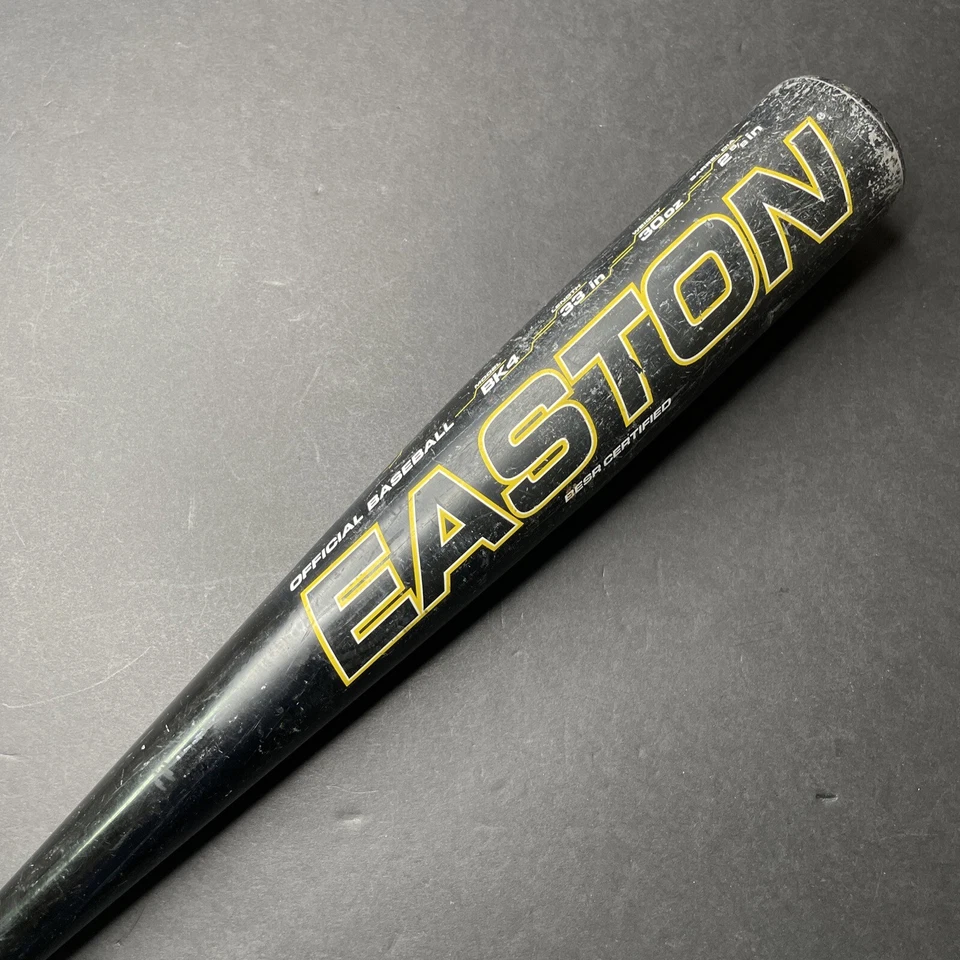Бейсбольная бита Easton Hammer BK4 Black 33 дюйма 30 унций сертифицированный BESR ствол 2 5/8 дюйма - Изображение 1 из 4