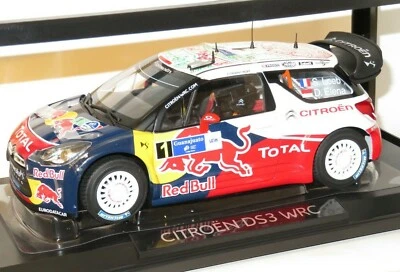 1/18 Citroen DS3 WRC  Red Bull Total   Rally Mexico 2011  #1 S.Loeb / D.Elena - Image 1 of 4