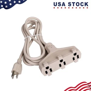 Cavo Prolunga Esterno 8Ft con 3 Prese Elettriche 13 Amp SPT-3 16/3 - Foto 1 di 5