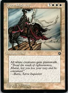 Aysen Highway [Homelands] Magic MTG Never Played NP Rare 1995 Enchantment - Picture 1 of 4