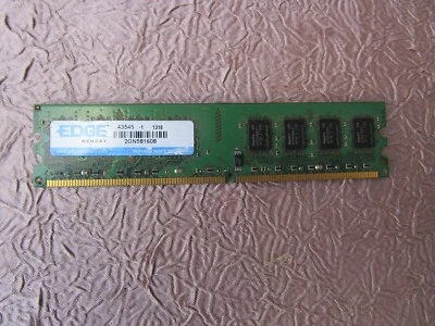 PC Memory Card - EDGE 2GN581608 DDR2 PC2 6400 RAM Memory TESTED - Image 1 of 2