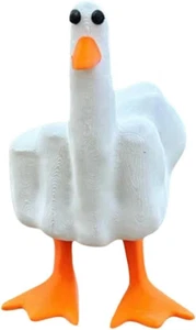 Funny Middle Finger Resin Garden Statue, Home Decoration Sculpture for Office De - Picture 1 of 12