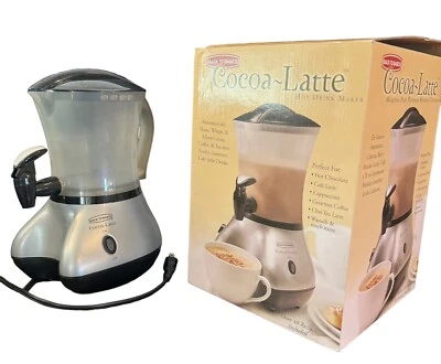 Back To Basics Cocoa Latte Hot Drink Maker CM300BR Cocoa-Latte Black / Silver - Image 1 of 2