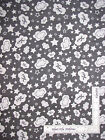 New York Cloud Star Black Gray Cotton Fabric Benartex C5854 The Big Apple - 30"