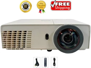 Dell s320wi DLP Projector Short-Throw 3000 ANSI Interactive 1080p HDMI w/Bundle - Picture 1 of 9