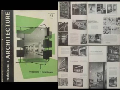 TECHNIQUES ET ARCHITECTURE n°7 1952 MAGASINS BOUTIQUES, CARLO MOLLINO,SANTACILIA - Photo 1/2