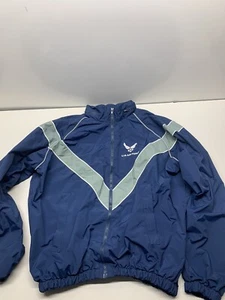 US Air Force Skilcraft Zip Up Jacket Windbreaker Medium - Picture 1 of 10