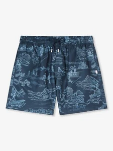 DEREK ROSE Herren Badeshorts blau kurz Maui 049 Navy, Größe: XL - Bild 1 von 7