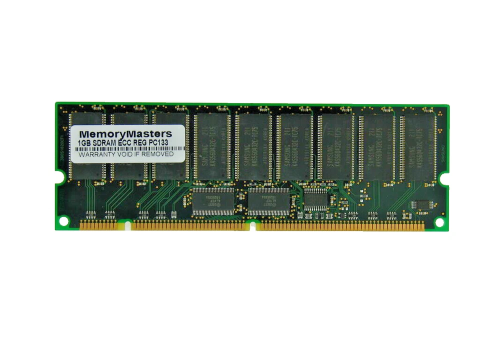 1GB 168-pin PC133 ECC Registered SDRAM DIMM (SERVER MEMORY) - Image 1 of 1