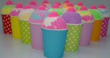 Bath Bomb Milkshake 5 Pac Extra Large Made in the Usa