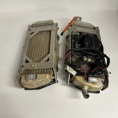 16 - 18 2017 KTM 350 XCF Radiators 拖车技术风扇套件 ENDURO 工程护板 — 第 1/4 张图片