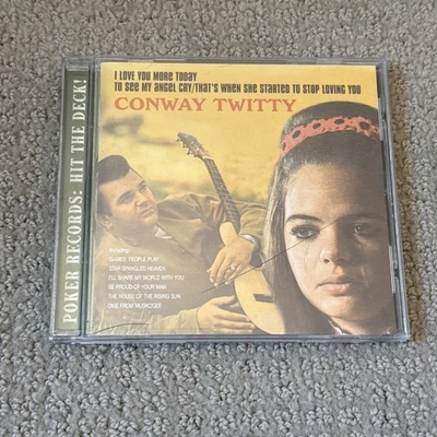 Conway Twitty I Love You More Today To See My Angel Cry Poker Records CD 2009 - Image 1 of 4