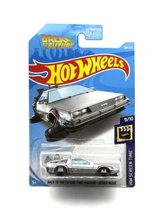 2019 Hot Wheels Super Treasure Hunt Back To The Future Time Machine - Hover Mode - Picture 1 of 8