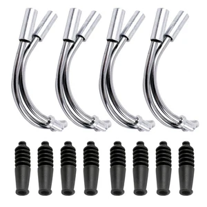  4 juegos de manguitos de tubo guía de cable de fideos de freno en V para bicicleta de montaña - Imagen 1 de 6