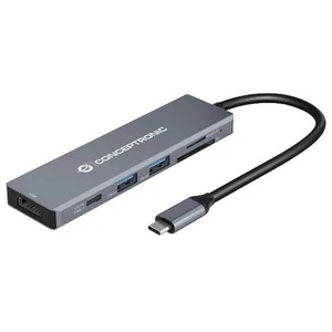 Hub USB Conceptronic 110520207101 Gris 100 W - Foto 1 di 1