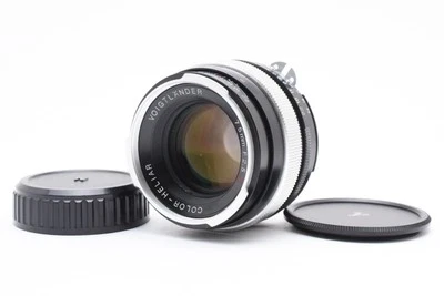 [Casi Como Nuevo] Lente Voigtlander Color-Heliar 75 mm f2/.5 SL Nikon Fais Japón 975 Foto 1 de 4