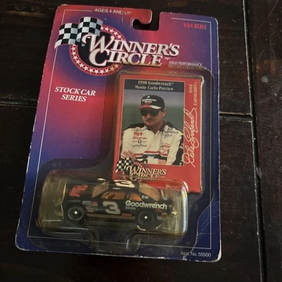 Dale Earnhardt Sr Winner's Circle 1998 Goodwrench Monte Carlo Preview #3 1/64 - Image 1 of 4