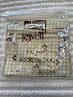 NUEVO Bolsillo con cremallera Jewell Diamond - Joyas en el estampado áspero - Treinta y uno Foto 1 de 3