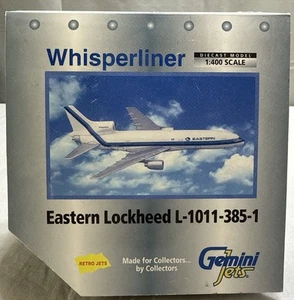 NIB 1999 Gemini Jets Whisperliner Eastern Lockheed L-1011-385-1 N301EA GJEAL031 - Picture 1 of 11