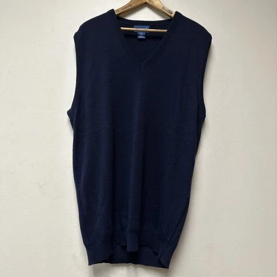 Town Craft Men’s XLT XL Tall V-Neck Sweater Vest - Image 1 of 4