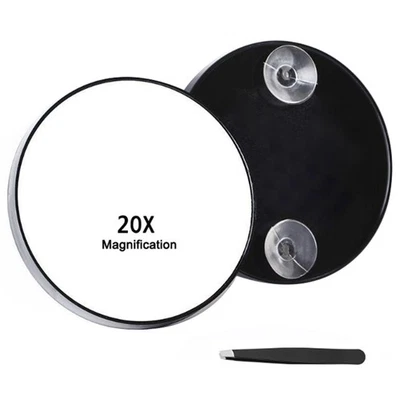 Vergrößerungsspiegel mit Saugnapf, Kompakter, Langlebiger -Schminkspie6885 - Bild 1 von 4