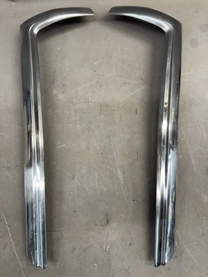 1963 1964 Chevy Impala Convertible Windshield A Pillar Molding Trim Bonneville - Image 1 of 4