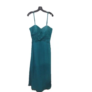 Vestido de noche largo azul nuevo con etiquetas. Talla 14 - Imagen 1 de 9