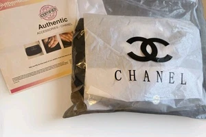 New Chanel LOGO bag Precision Novelty Terry Cloth Messenger Shoulder Bag - Picture 1 of 3