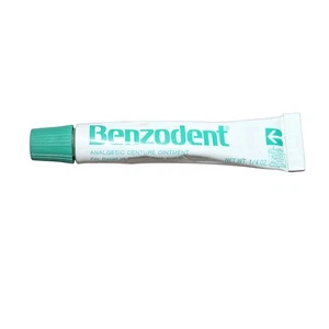 Vintage Collectible Metal Tube Benzodent Ointment Denture Ointment Vicks - Picture 1 of 2