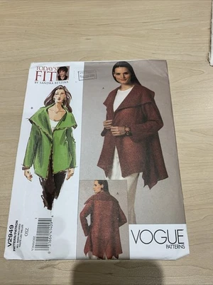 Vogue Pattern V2949 - Sandra Betzina - Today’s Fit - Misses Jacket - All Sizes - Image 1 of 3