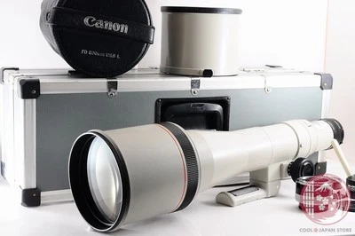 DDU [MINT+ w/Extender in Trunk]Canon New FD NFD 800mm f/5.6 L MF ULTRA Lr64 - Image 1 of 4