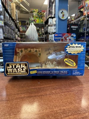 Gian Speeder & Theed Palace (Galoob, Star Wars) **CAJA ABIERTA** Foto 1 de 4