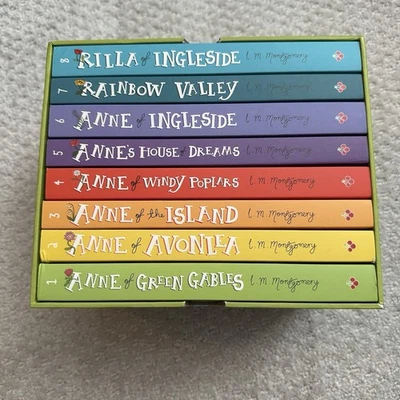 The Complete Anne of Green Gables Collection 8 Book Box Set By L. M. Montgomery* Foto 1 de 4