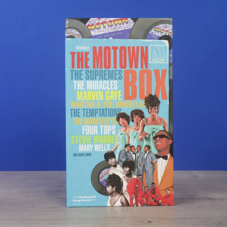 THE MOTOWN BOX 4CDS 2005 SUPREMES MIRACLES MARVIN GAYE FOUR TOPS TEMPTATIONS Foto 1 de 1