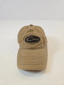 Drake Waterfowl Systems Brown Adjustable  Cloth Strap Back Hat Cap - Picture 1 of 5