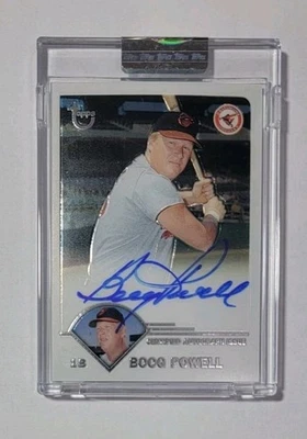 2003 Topps Retired Signature Boog Powell #TA-BP Autograph - Image 1 of 2