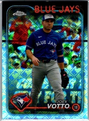 2024 Topps Chrome Logofractor Edition #171 Joey Votto - Image 1 of 2