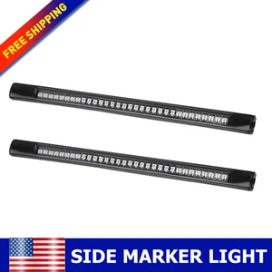 2Pcs Flexible 48LED light strips Universal Tail Turn Signal Light Break Lamp 12V - Picture 1 of 12