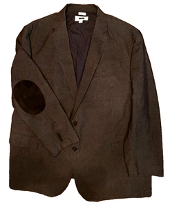 Chaqueta Blazer Joseph Abboud Hombres 3X Marrón Solapa Muesca de un solo pecho Ajuste Clásico - Imagen 1 de 8