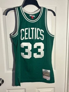 Maglia Larry Bird Swingman Hardwood Classic Celtics Mitchell & Ness taglia small - Foto 1 di 5